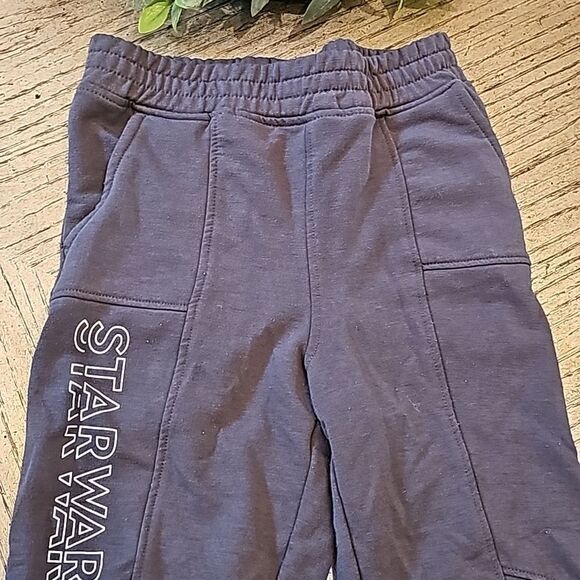Star wars gray jogger pants size 5/6 unisex - Picture 2 of 8